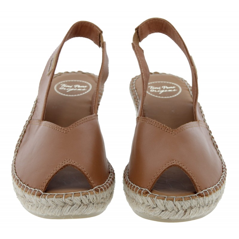 Toni Pons Bernia P Espadrilles in Tan leather